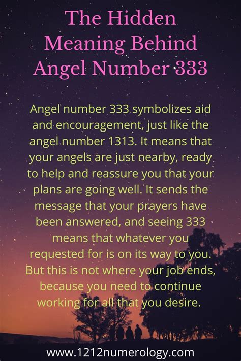 The Hidden Meaning Behind Angel Number 333 In 2020 Numerology Meant