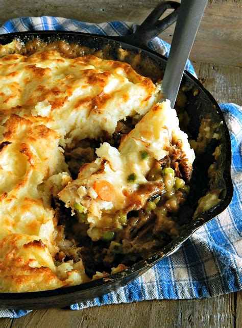 The vegetables break down, combining with the meat's juices to create a sauce! Shepherds Pie from Leftover Pot Roast - Frugal Hausfrau