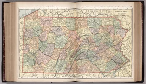 Map Of Pennsylvania David Rumsey Historical Map Collection