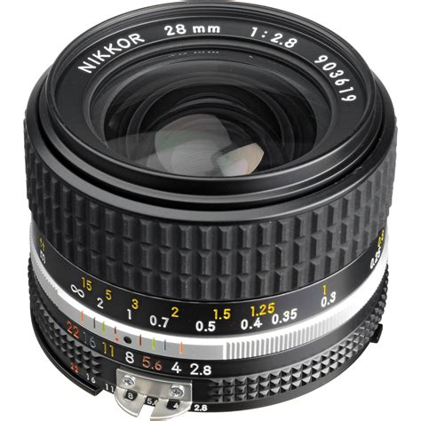 Nikon NIKKOR 28mm f/2.8 Lens 1420 B&H Photo Video