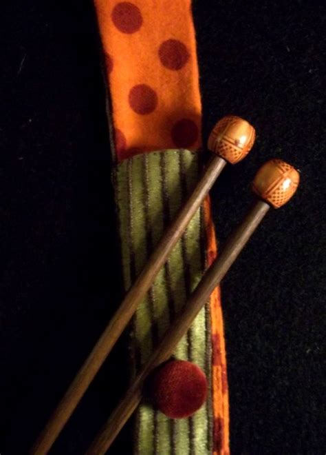 Handmade Walnut Wood Knitting Needles With Padded Sleeve Etsy
