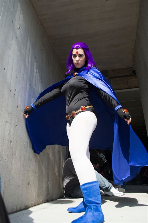 Raven Teen Titans Cosplay Flowy Cape Shot By Xxbrandy On Deviantart