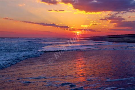 Peaceful Ocean Sunset Image By Rick Hoberg New York