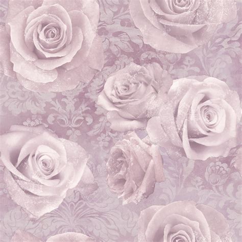 Arthouse Reverie Floral Damask Pattern Wallpaper Rose Flower Motif 3d