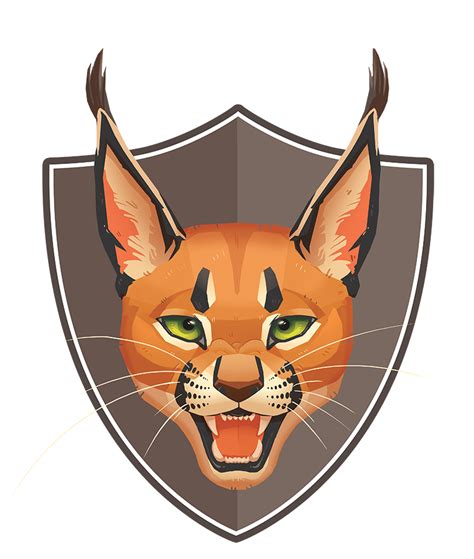 Caracal Rooikat Logo Design For Bravo Beer By Paula Lucas Big Cats