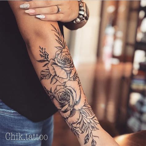 Arm tattoos, half sleeve tattoos, sleeve tattoos. Sleeve Tattoo Design | Tattoos, Sleeve tattoos for women ...