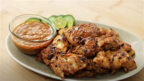 Resep Ayam Bakar Bumbu Kacang Ala Chef Devina Hermawan Ide Makanan