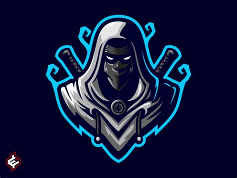 Royalty Free Assassin Ninja Mascot Logo Template Logo