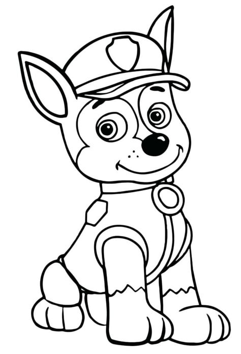 Desenhos Da Patrulha Canina Para Colorir Pintar E Imprimir D59