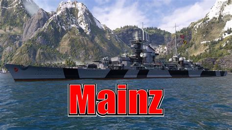 Meet The Mainz Tier 7 German Cruiser World Of Warships Legends Xbox Series X 4k Youtube