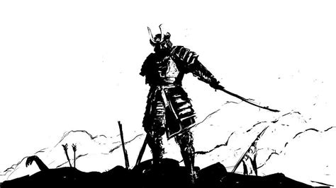 Maybe you would like to learn more about one of these? Black and White Samurai Wallpapers - Top Free Black and ...