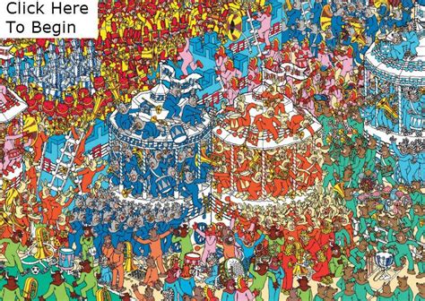 Wheres Waldo Clickable Picture Quiz By Stanford0008