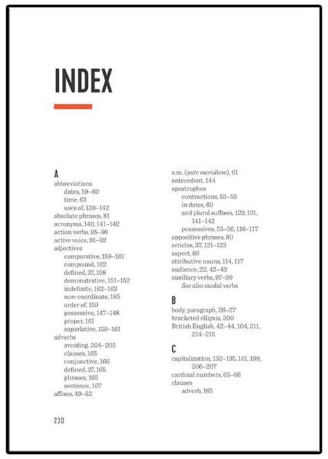 Index Page In A Book Zbooksi