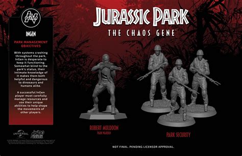 Mondo Jurassic Park Board Game Images And Details Revealed