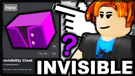 layered clothing invisibility cloak roblox ugc avatar accessories youtube