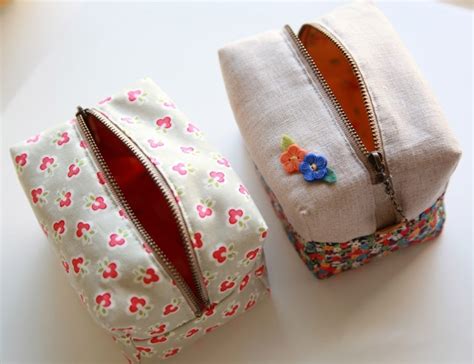 How To Sew Makeup Bag With Zipper