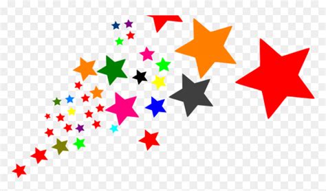 Colorful Stars Png