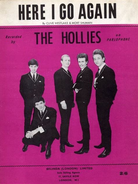 Here I Go Again Song The Hollies On Parlophone Only £1800