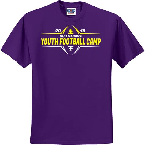 Football Camp Teamwear T Shirts
