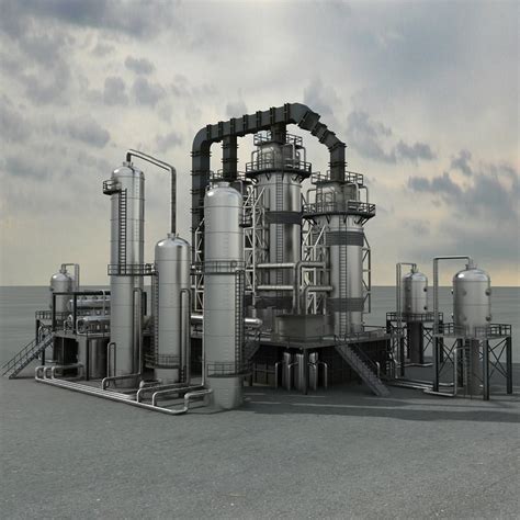 3d Model Refineries 1