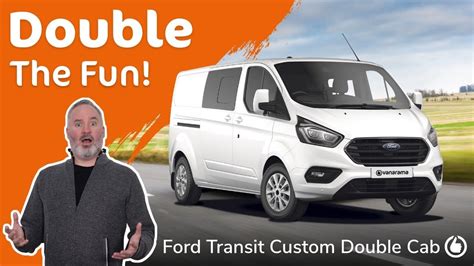 2022 Ford Transit Custom Double Cab In Van Medium Van Review Double