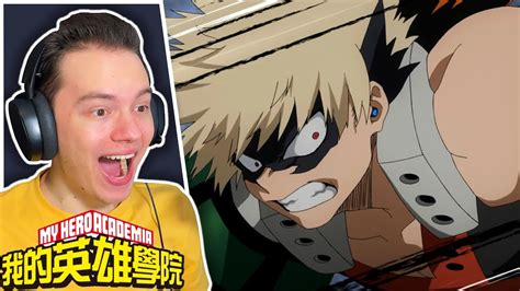 My Hero Academia Episode 7 Reaction Deku Vs Kacchan Youtube