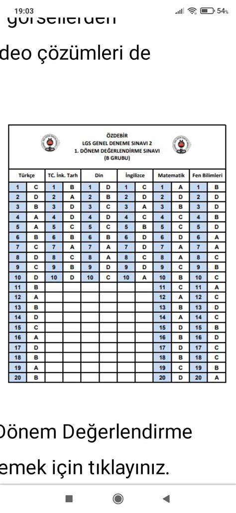 8 SINIF ÖZDEBİR 2 DENEME SINAVI CEVAPLARI OLAN VARMI 7 8 OCAK 2022