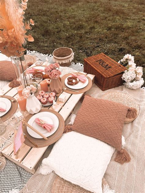 Luxury Boho Picnic In 2021 Picnic Party Decorations Picnic Decorations Backyard Dinner Party