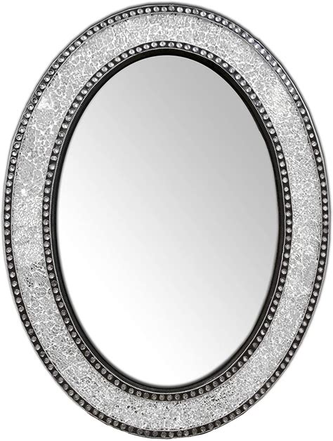 Home And Garden New Oval Frame Bathroom Vanity Wall Mirror With Elegant