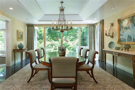 Transitional Interior In Greenwich Ct Traditional Dining Room