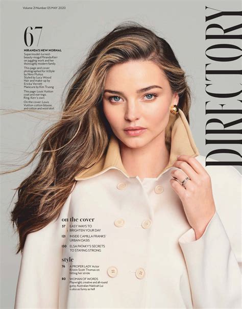 Miranda Kerr Instyle Magazine Australia May 2020 Issue Celebmafia