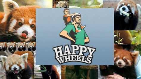The Red Panda Plays Happy Wheels Episode 1 Youtube