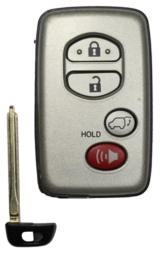 It will take a cr2032 replacement. TOYOTA HYQ14ACX Factory OEM KEY FOB Keyless Entry Remote Alarm Replace