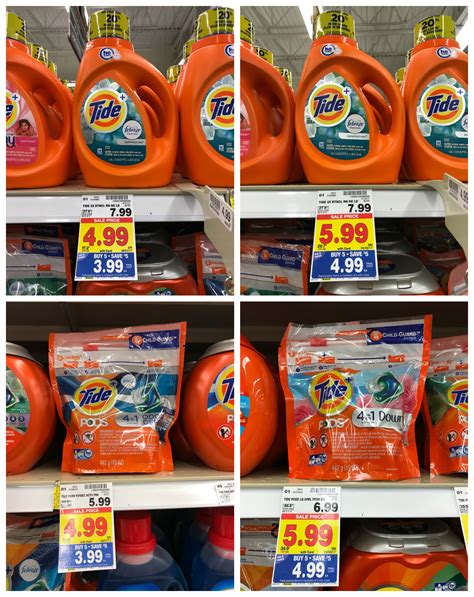 Tide and Gain Liquid & Tide Pods and Gain Flings as low as $1.99 with ...
