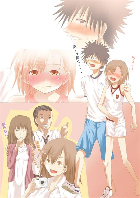 Misaka Mikoto X Kamijou Touma Misaka Mikoto Kamijou Touma Index Librorum Prohibitorum Shirai