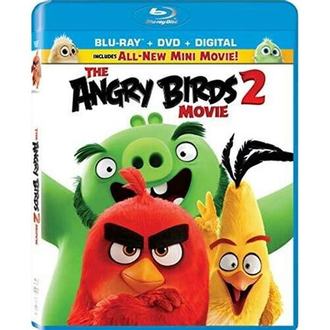 The Angry Birds Movie 2 Blu Ray Dvd