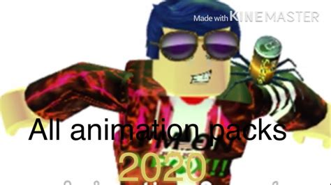 Roblox All Animation Packs 2020 Youtube