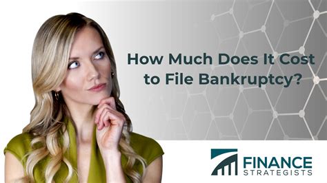 How Much Does It Cost To File Bankruptcy Finance Strategists