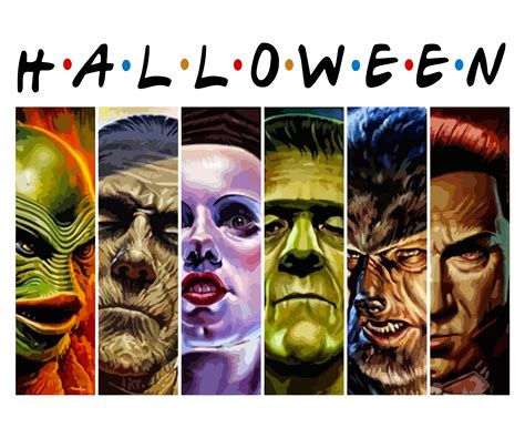 Horror Friends Png Halloween Friends Png Horror Characters Inspire