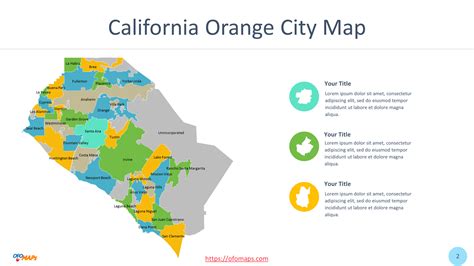 Map Of Orange County California Cities OFO Maps