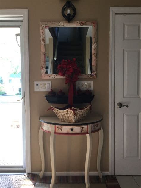 Any new entrance door should be very secure and special in relation to your home and personal preferences. Redo front door and entry table with mirror