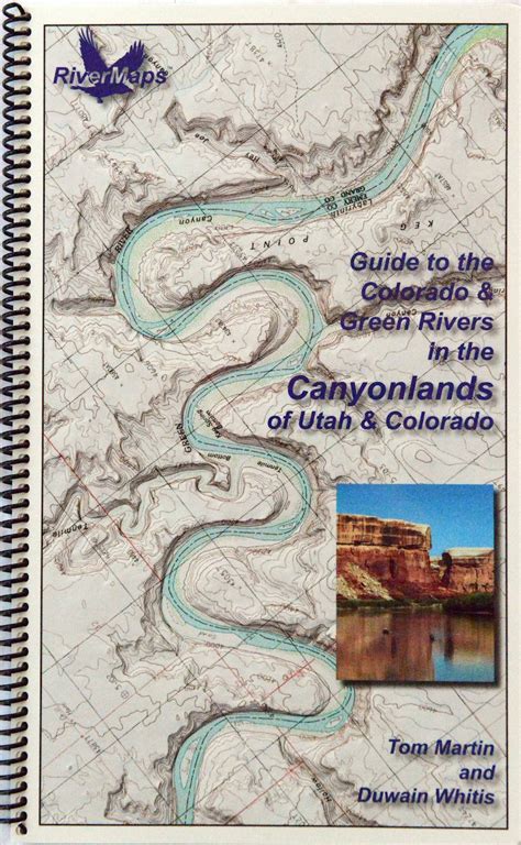 rivermaps guide to the colorado and green rivers utah colorado