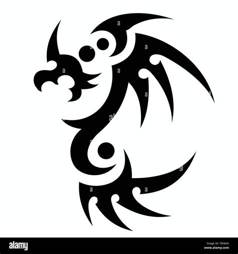 Dragon Vectors For Tattoo Designs T Shirt Designs Logos Symbols