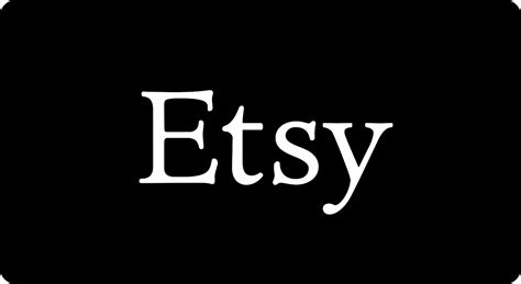 Etsy Logo Black And White 1 Brands Logos