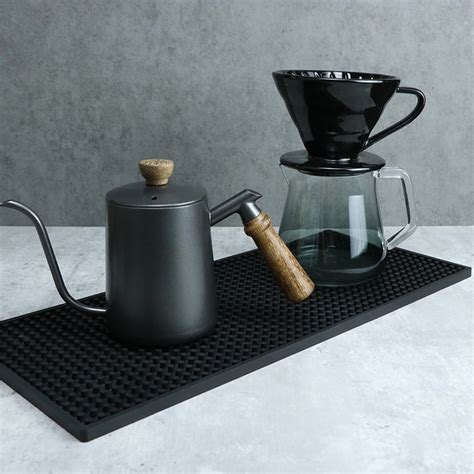 Bar Mat Rubber Anti Slip Pvc Coffee Bar Mats Waterproof Heat Resistant