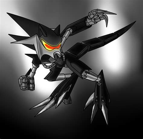 Black Metal Sonic By Sweecrue On Deviantart