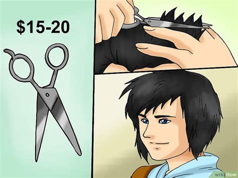 3 Ways To Get Emo Hair Wikihow Emo Bangs Long Bangs Step By Step