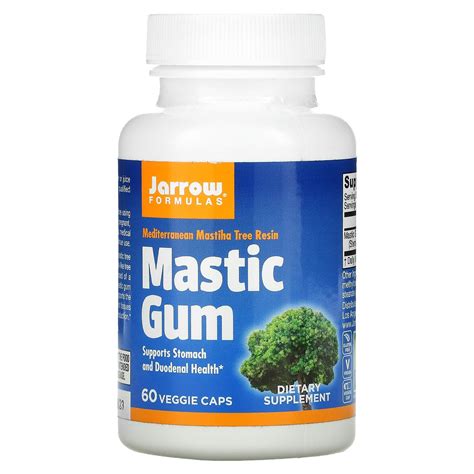 Jarrow Formulas Mastic Gum 60 Veggie Caps