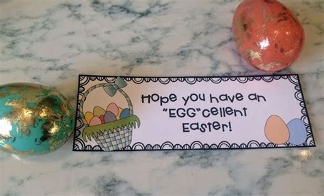 Eggcellent Easter Tags Easter Tags Easter Thank You Ts