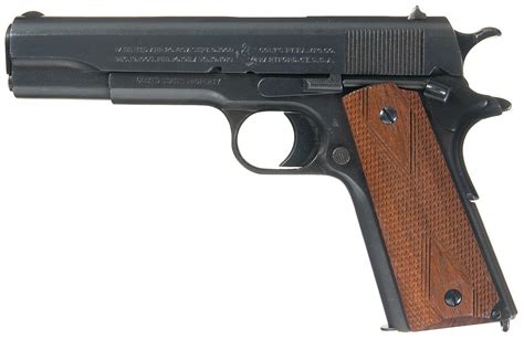 Us Colt Model 1911 Semi Automatic Black Army Pistol